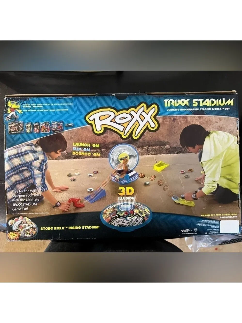 3d Illusion Ultimate Holographic Trixx Stadium Roxx Set 26071 Imperial Toy 2012